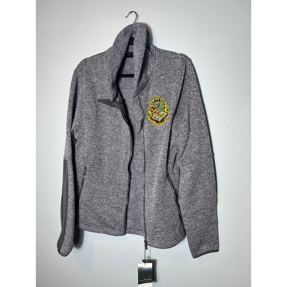 Hogwarts Harry Potter Crest NWT Fossa Apparel Full Zip Collar Jacket 2XL Coat
